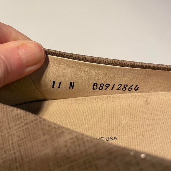 SAS scenic Women's Tan and brown leather flats size 11 N with a touch of glam - Picture 5 of 8